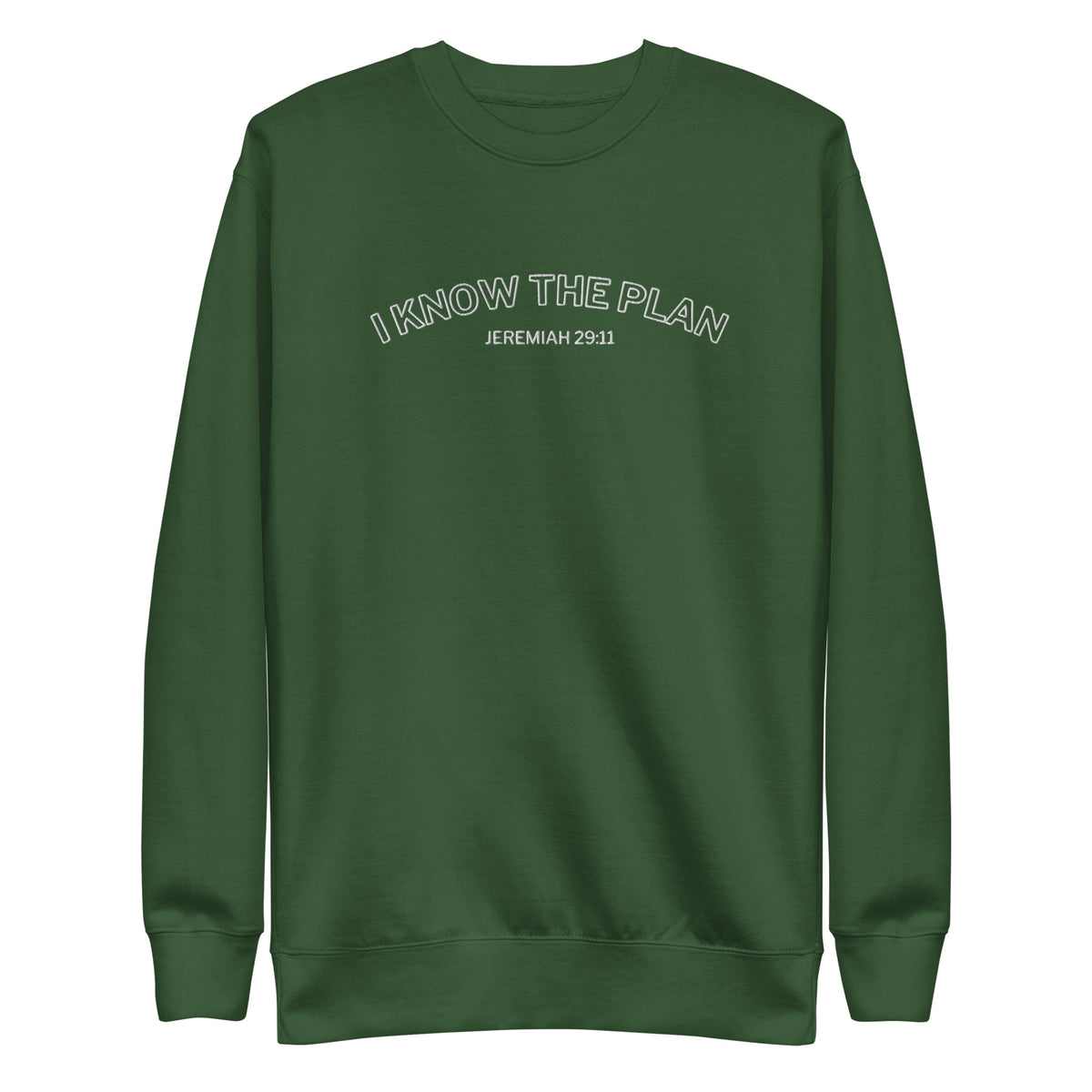 I know The Plan Crewneck