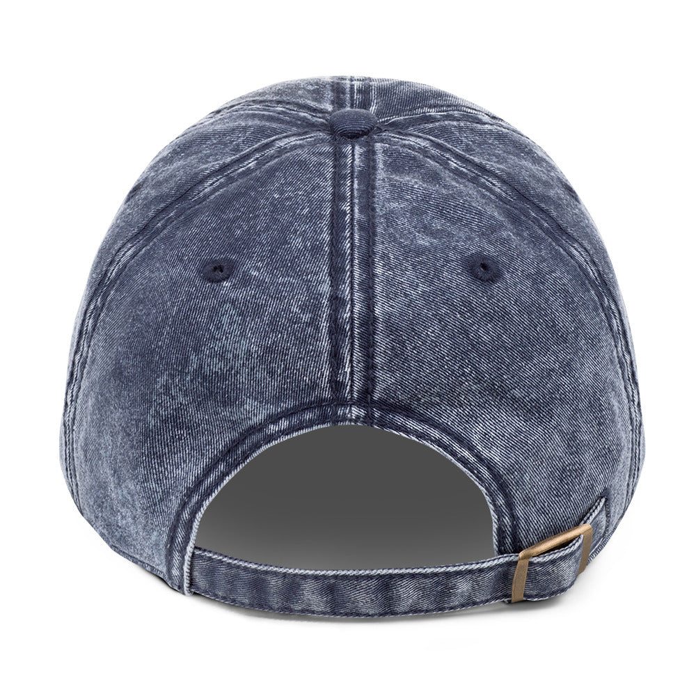 Blessed & Unbothered Vintage Dat Hat (Philippians 4:6-7)